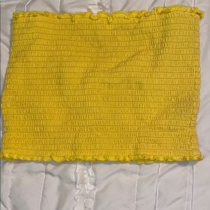 Yellow Tube Top